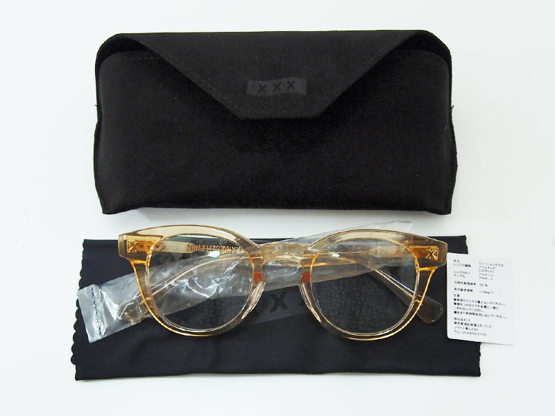 GOD SELECTION XXX 'XEYES SUNGLASSES'サングラス メガネ クリア