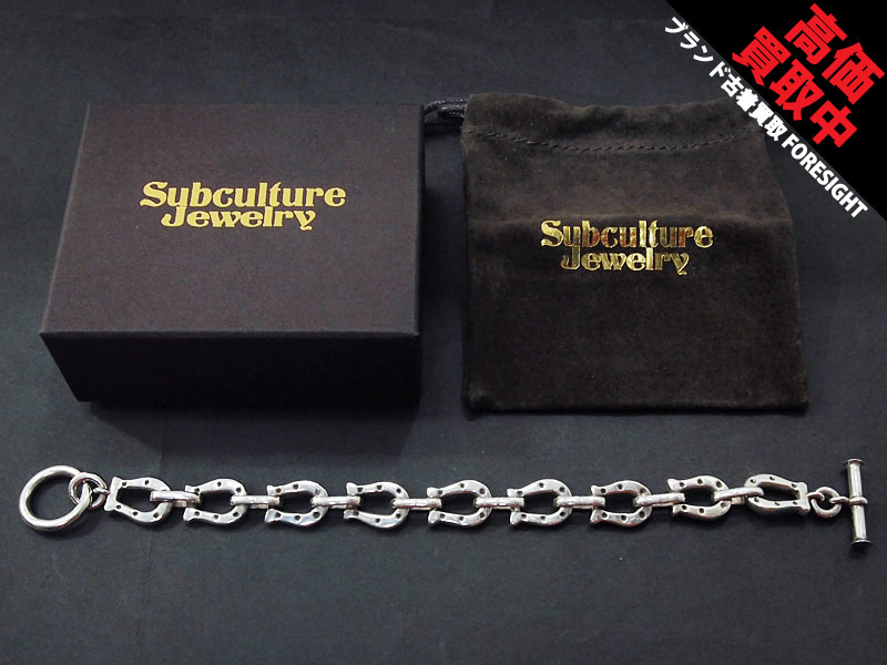 SC SubCulture 'HORSE SHOE GOOD LUCK BRACELET'ホース シュー グッド
