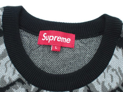 Supreme 'Rose Sweater'ローズセーター ニット 薔薇 - ブランド古着の