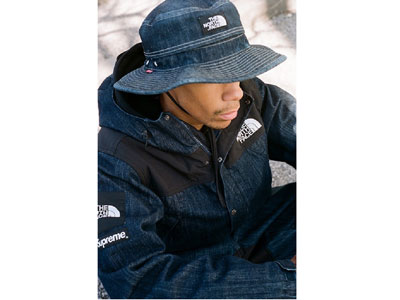 Supreme×THE NORTH FACE 'Denim Horizon Breeze Hat'デニム ハット