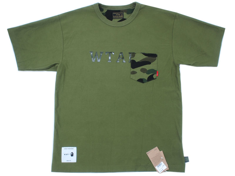 WTAPS×A BATHING APE 'DESIGN S/S / TEE . COPO . CAMO'Tシャツ M OD
