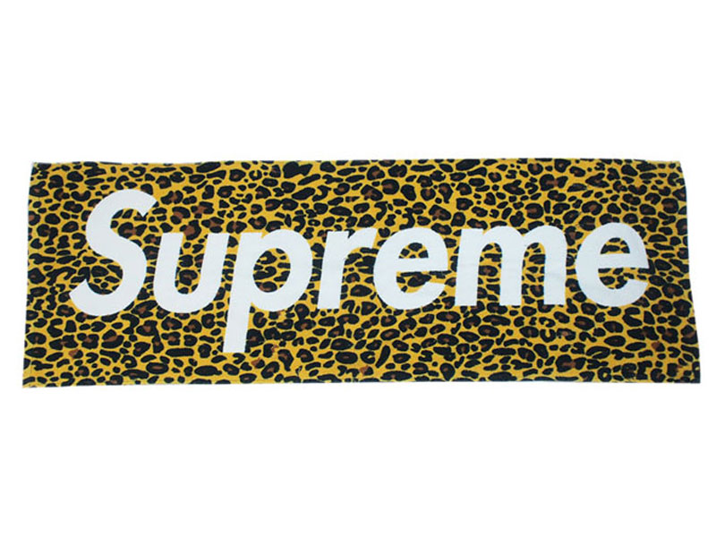 Supreme 'Leopard Sports Towel'スポーツタオル レオパード 豹柄