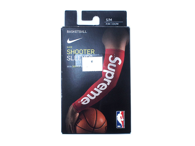 Supreme×NIKE 'NBA Shooting Sleeve'シューティングスリーブ ナイキ 赤