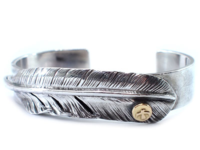 goro's 'メタル付き特大フェザー'バングル ゴローズ - ブランド古着の