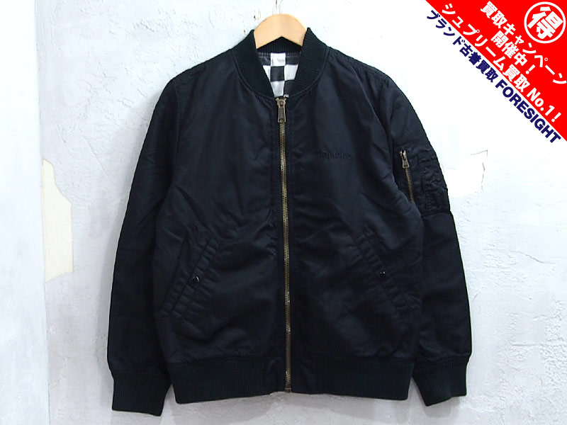 Supreme 'Reversible Checkered MA-1'フライトジャケット チェッカー