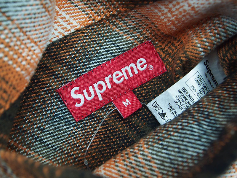 Supreme 'Reversible Shadow Plaid Vest'リバーシブル シャドウ