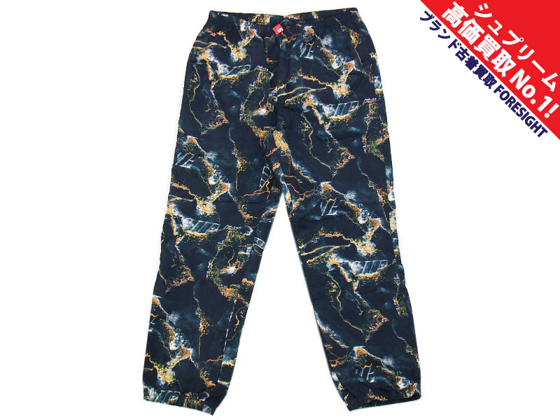 Supreme 'Marble Track Pant'マーブル トラックパンツ 総柄 ナイロン