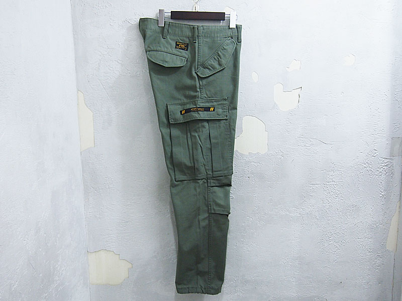 WTAPS 'M-65 / TROUSERS .NYCO .SATIN'カーゴ トラウザーズ カーゴ