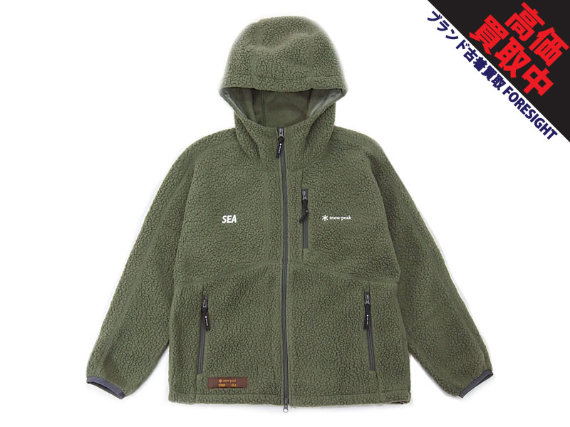 Snow Peak × WIND AND SEA 'THERMAL BOA FLEECE JACKET'サーマル ボア
