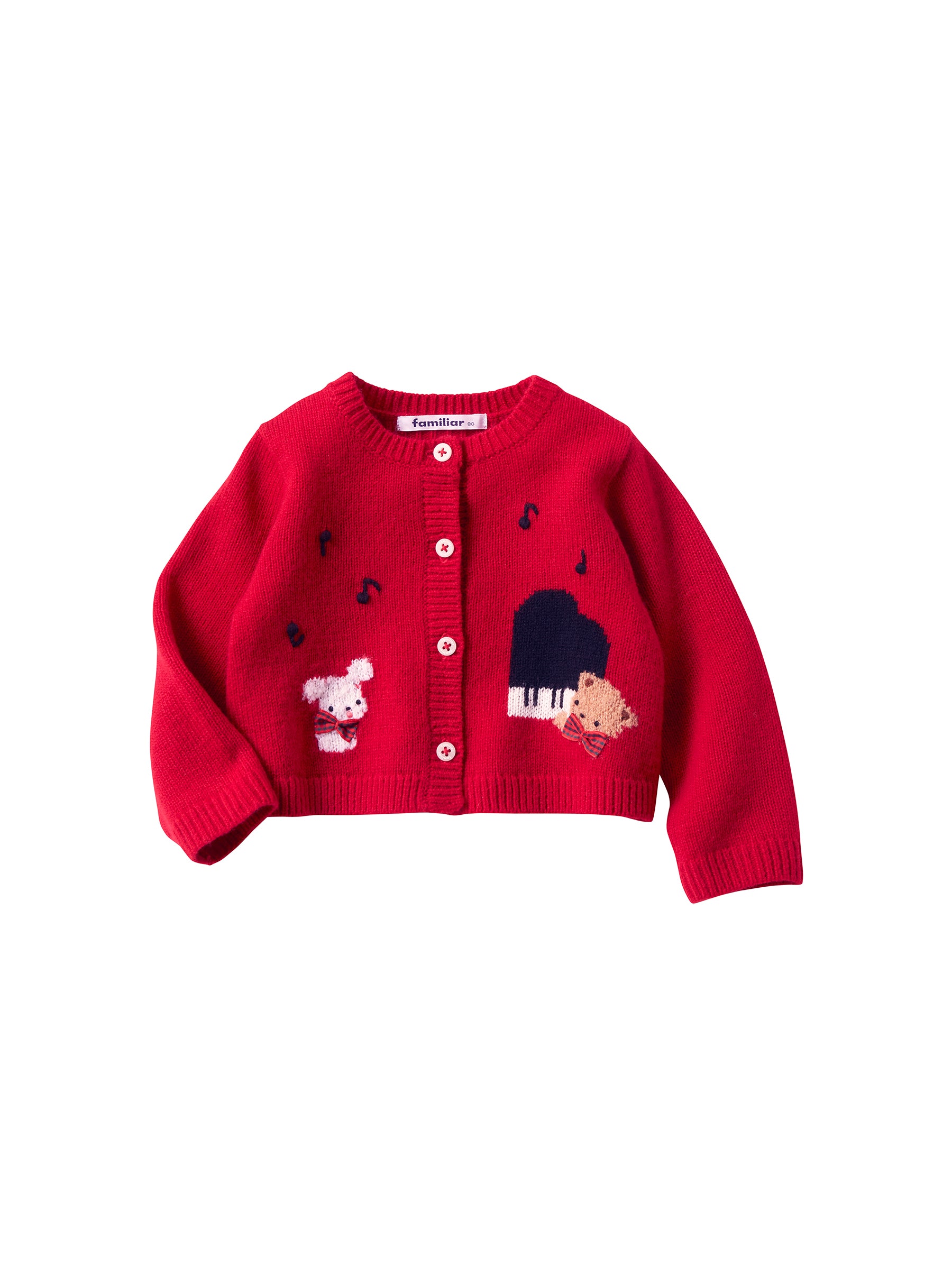 ファミリア ブラウス•ワンピース•カーディガン 3点セット