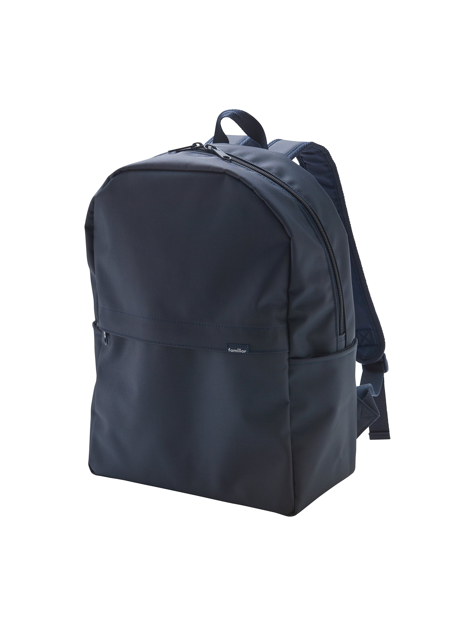 ファミリア ポーチ付き マザーズバッグ リュック ネイビー 2way