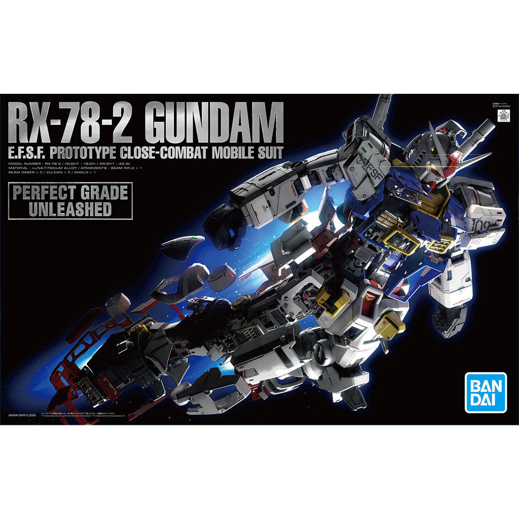 PG Unleashed RX-78-2 Gundam 1/60 – GUNNZO