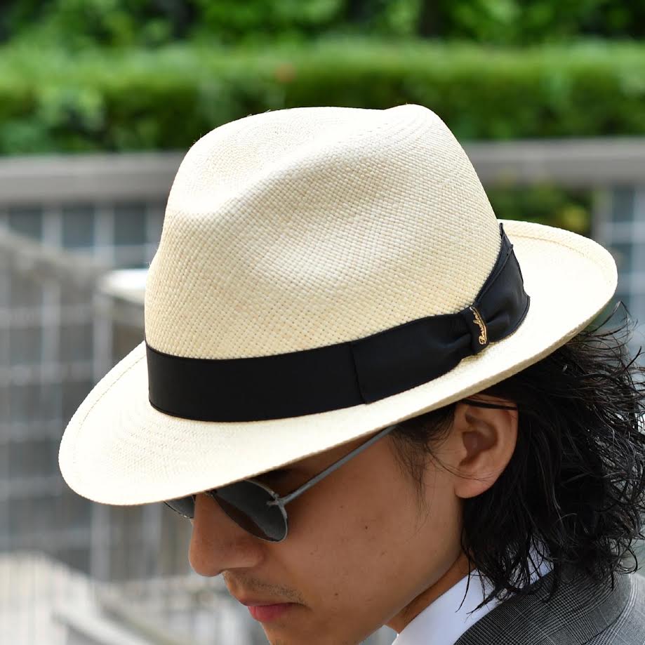 Borsalino【ボルサリーノ】パナマハット ミドルブリム 140228 7143