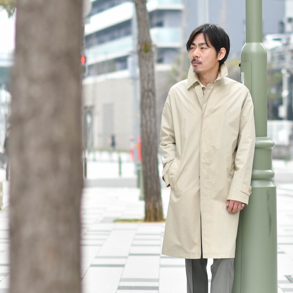 SEALUP【シーラップ】ステンカラーコート 11518SEU 96233 119 コットン