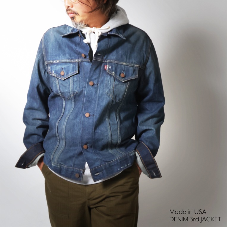 LEVI'S / リーバイス B-70589 MADE in USA DENIM 3rd JACKET / 3rd