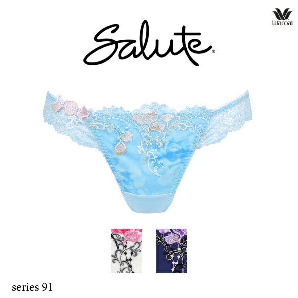 ワコール サルート 91G ショーツ PTJ791 ML ハイレッグ ノーマルタイプ