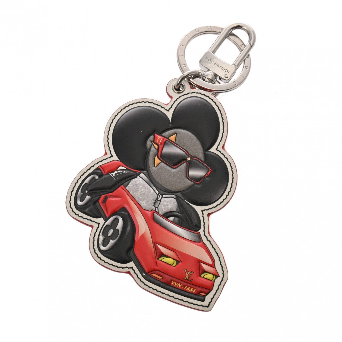 ルイヴィトン ポルトクレ ヴィヴィエンヌ チャーム 43019 レッド