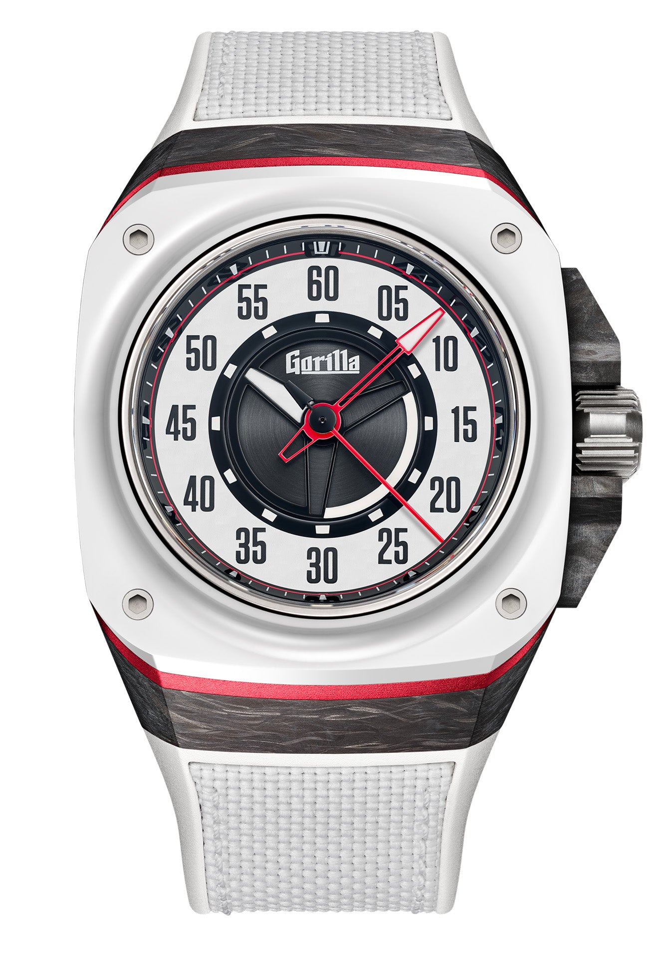 RS White 44mm 男性向けのスイス製腕時計 – Gorilla Watches