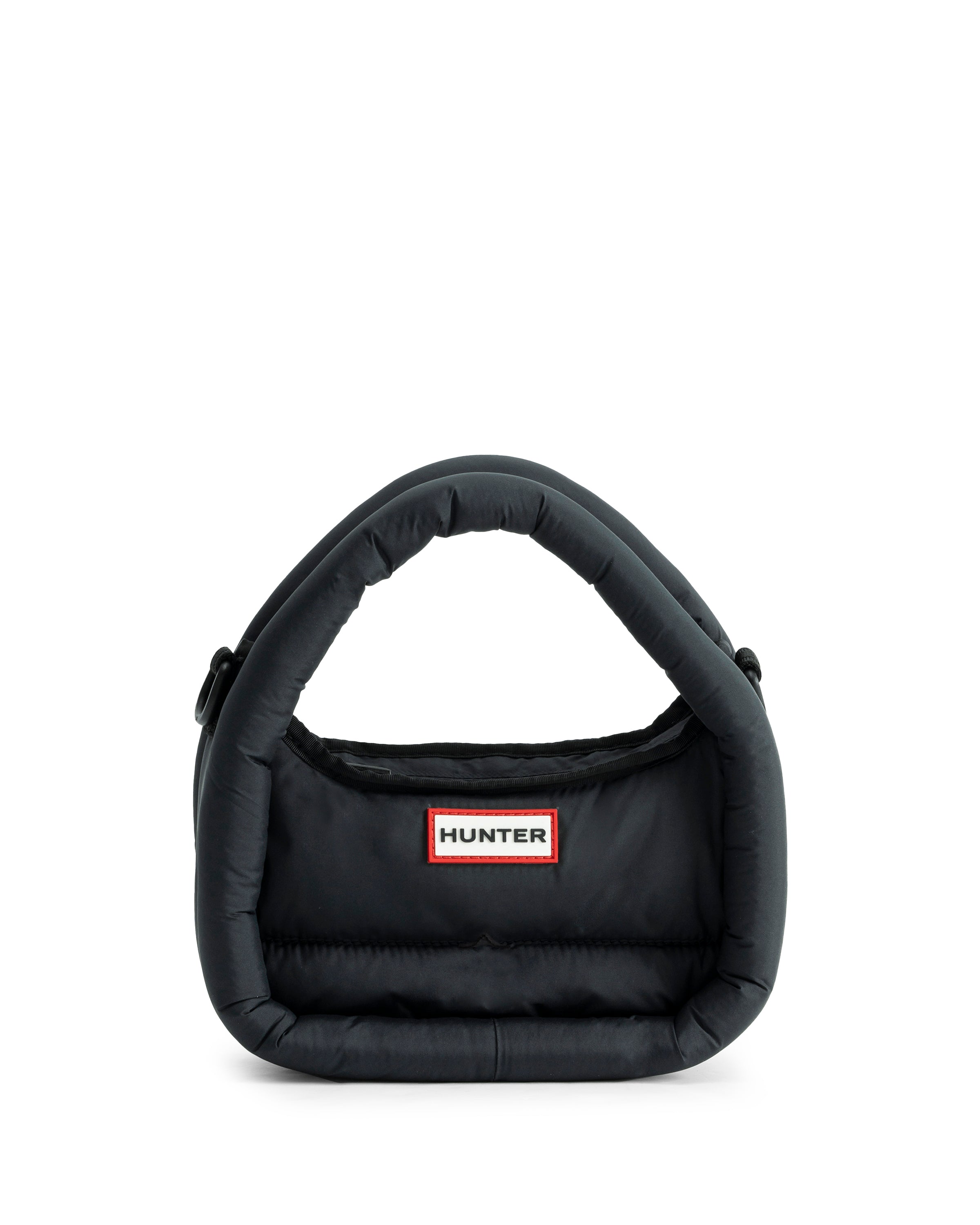 フレイムド パファー ミニ ホーボー - ブラック