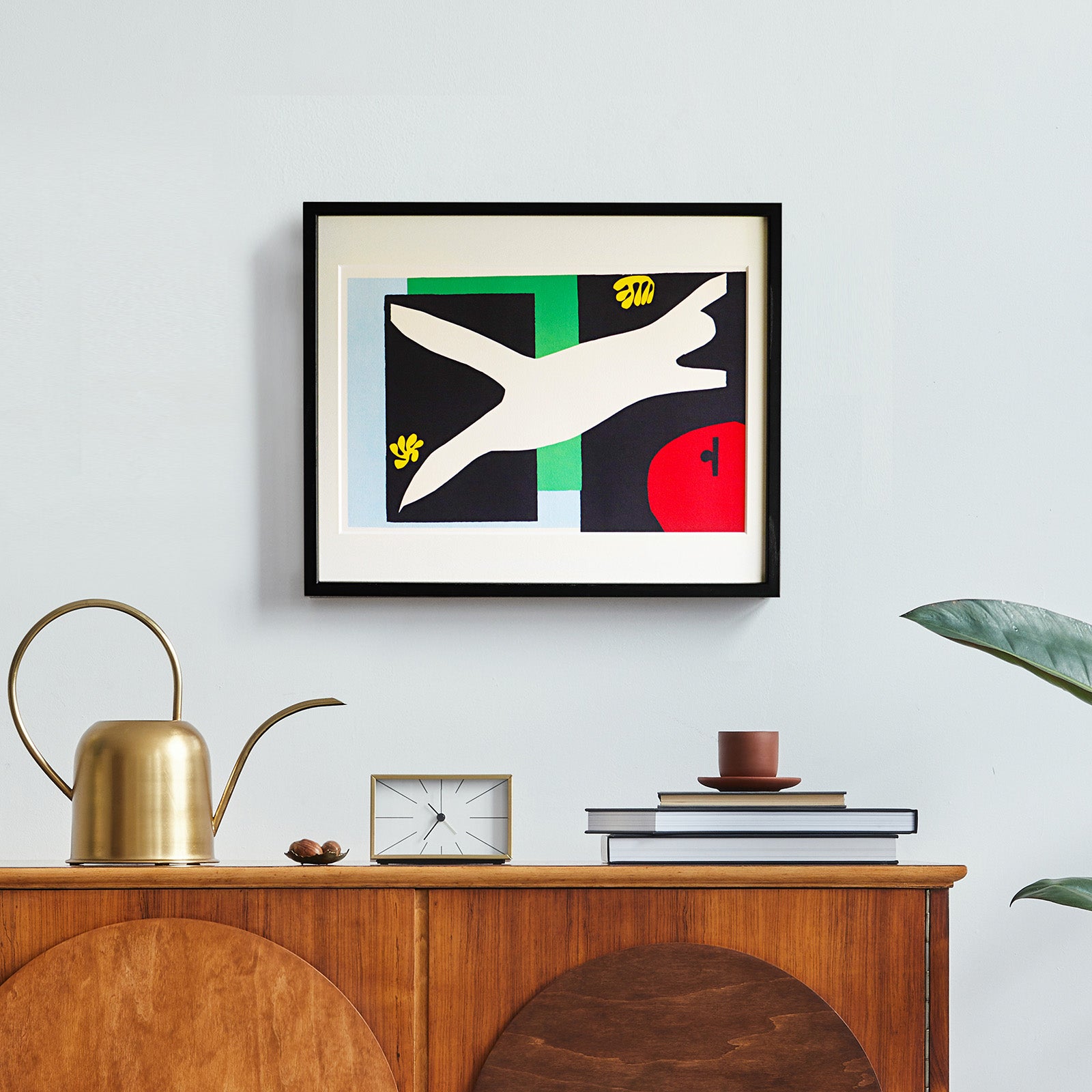 アンリ・マティス 版画集『ジャズ/Jazz』「水槽を泳ぐ女性」アート