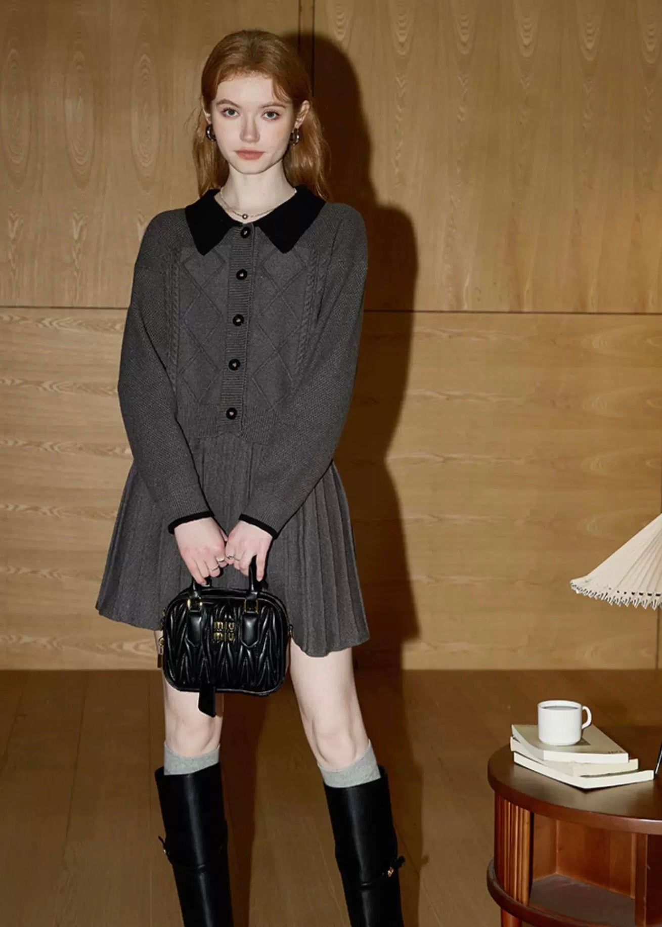 モダンヴィクトリアニットセットアップ– IVY golf