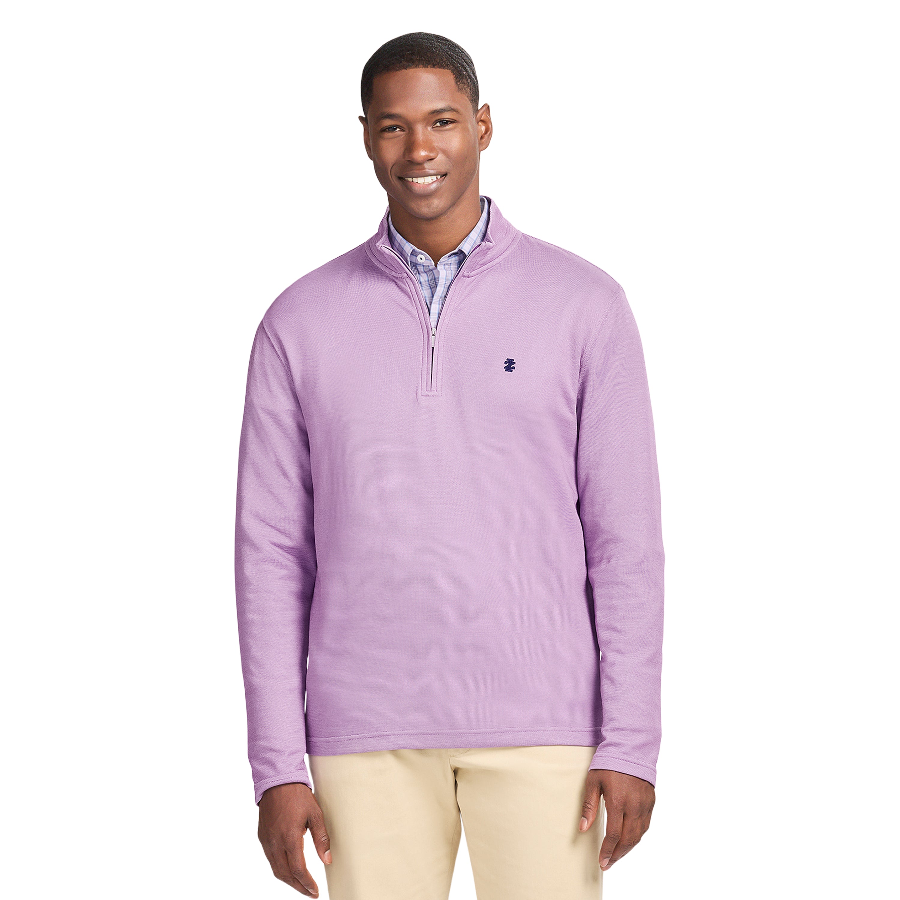 PERFORMANCE COMFORT 1/4 ZIP - ROYAL LILAC – IZOD