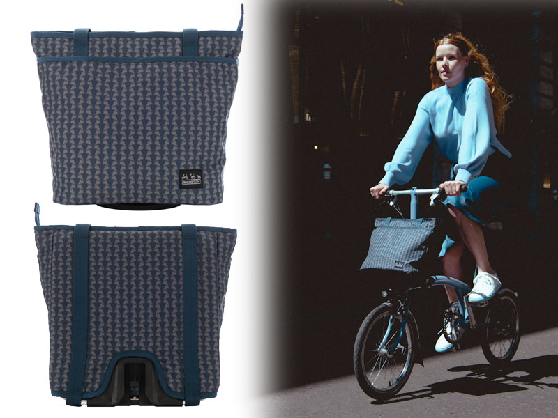 CYCLETECH-IKD : BROMPTON Tote Bag 9L Liberty - Navy