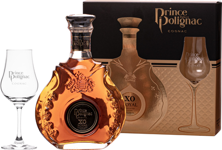 Prince Hubert de Polignac XO Royal + glass - Cognacs XO | Bondston
