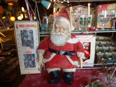 ビンテージ クリスマス サンタクロース 50'S 60'S ラバーフェイス