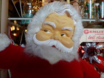 ビンテージ クリスマス サンタクロース 50'S 60'S ラバーフェイス