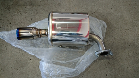 フォレスター SK9 マフラー交換 HKS リアピース スバル パーツ持ち込み