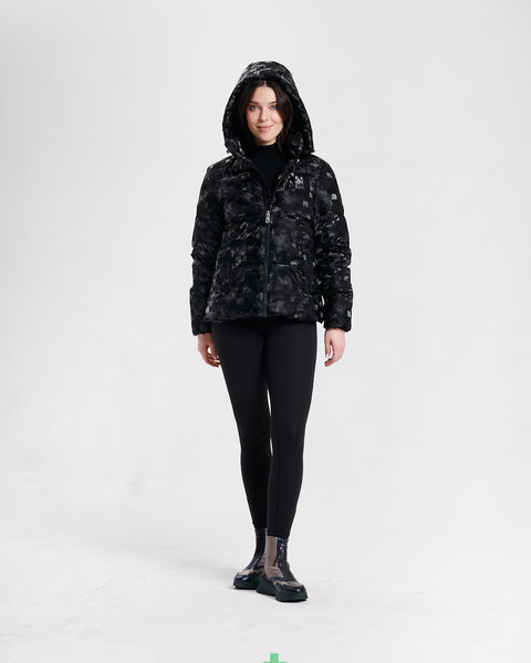 Nikki Jones Convertible jacket to vest 8005-601 F25 Black, Taupe