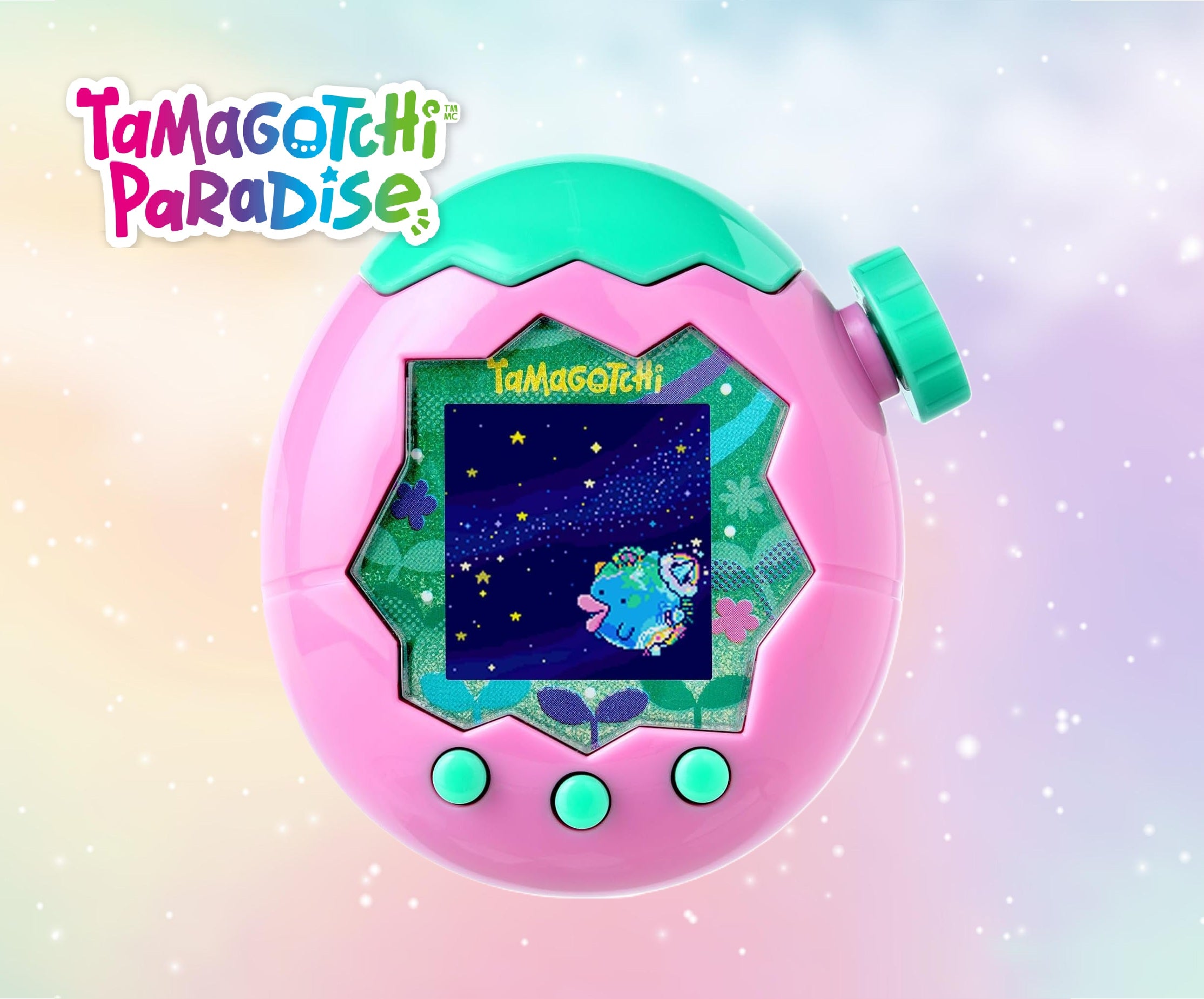 Tamagotchi Paradise ピンクと青のセット Tamagotchi Paradise ピンク