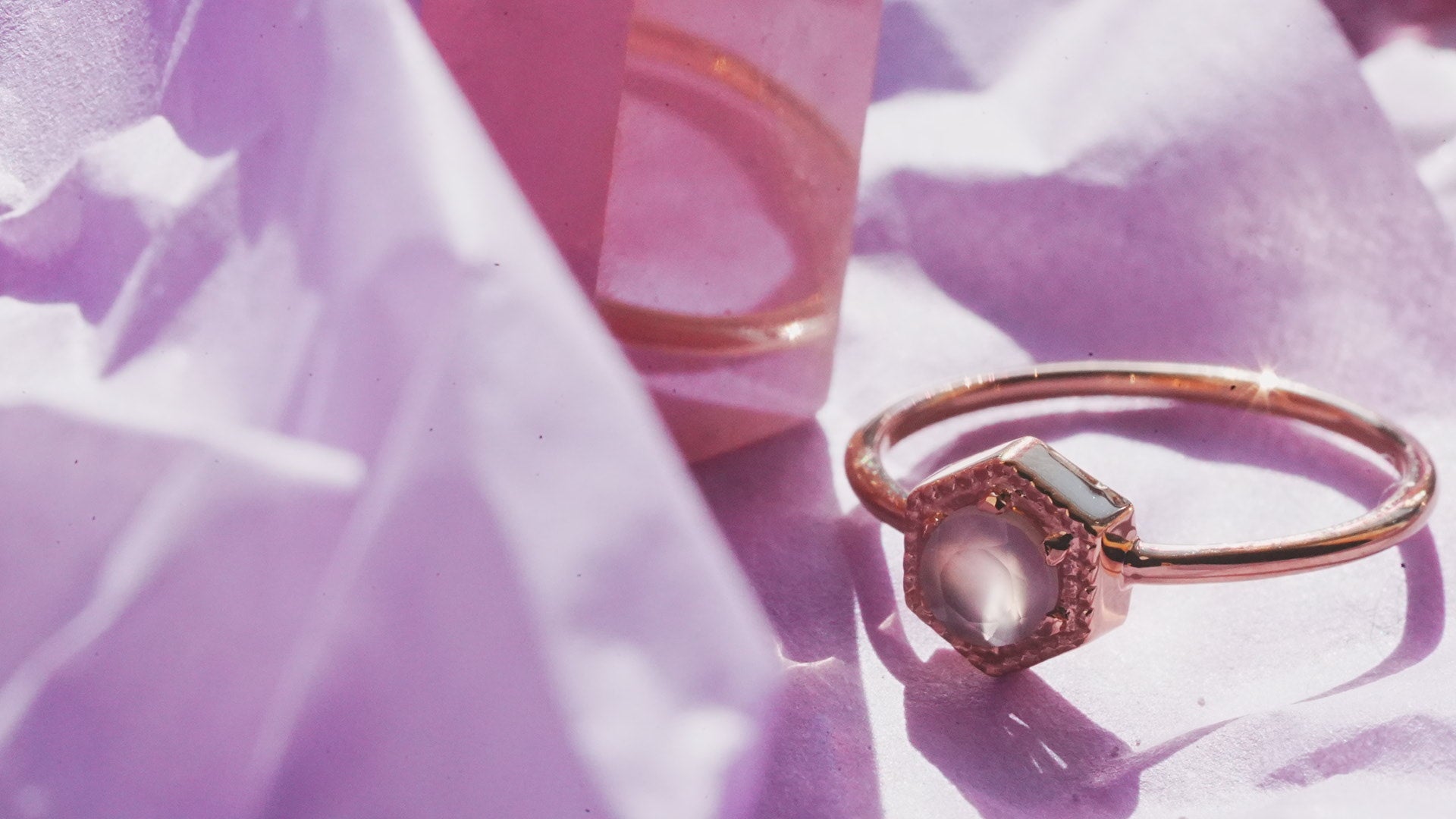 グレーオニキス カレイドスコープリング – Juvelia