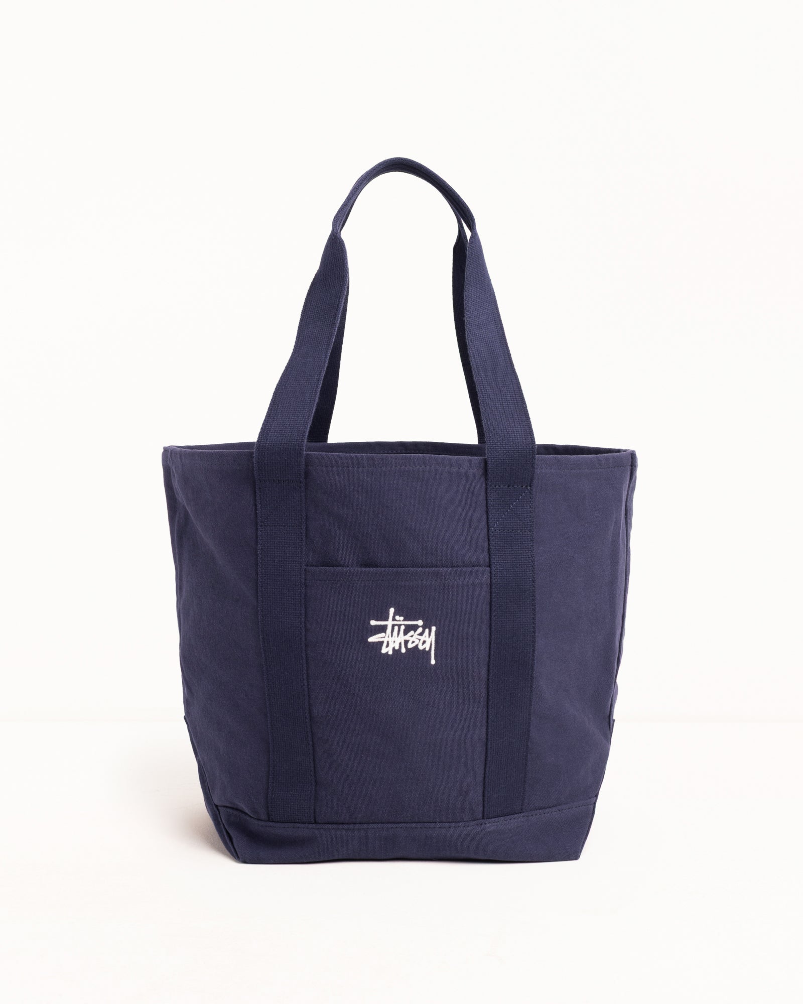 Canvas Market Tote – Navy | Accessories | Stüssy Japan