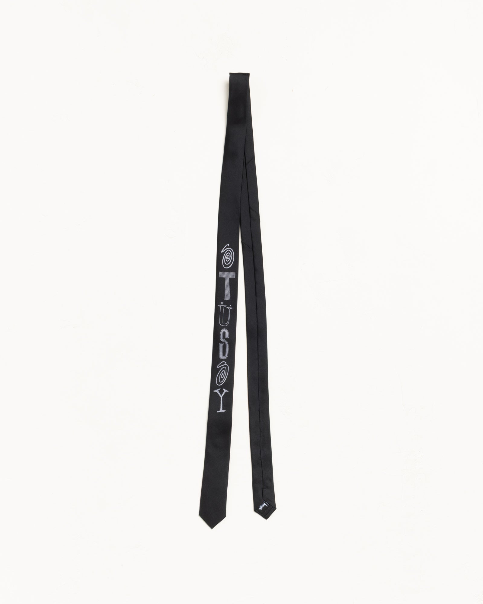 Ransom Jacquard Tie – Black | Accessories | Stussy Japan – Stüssy
