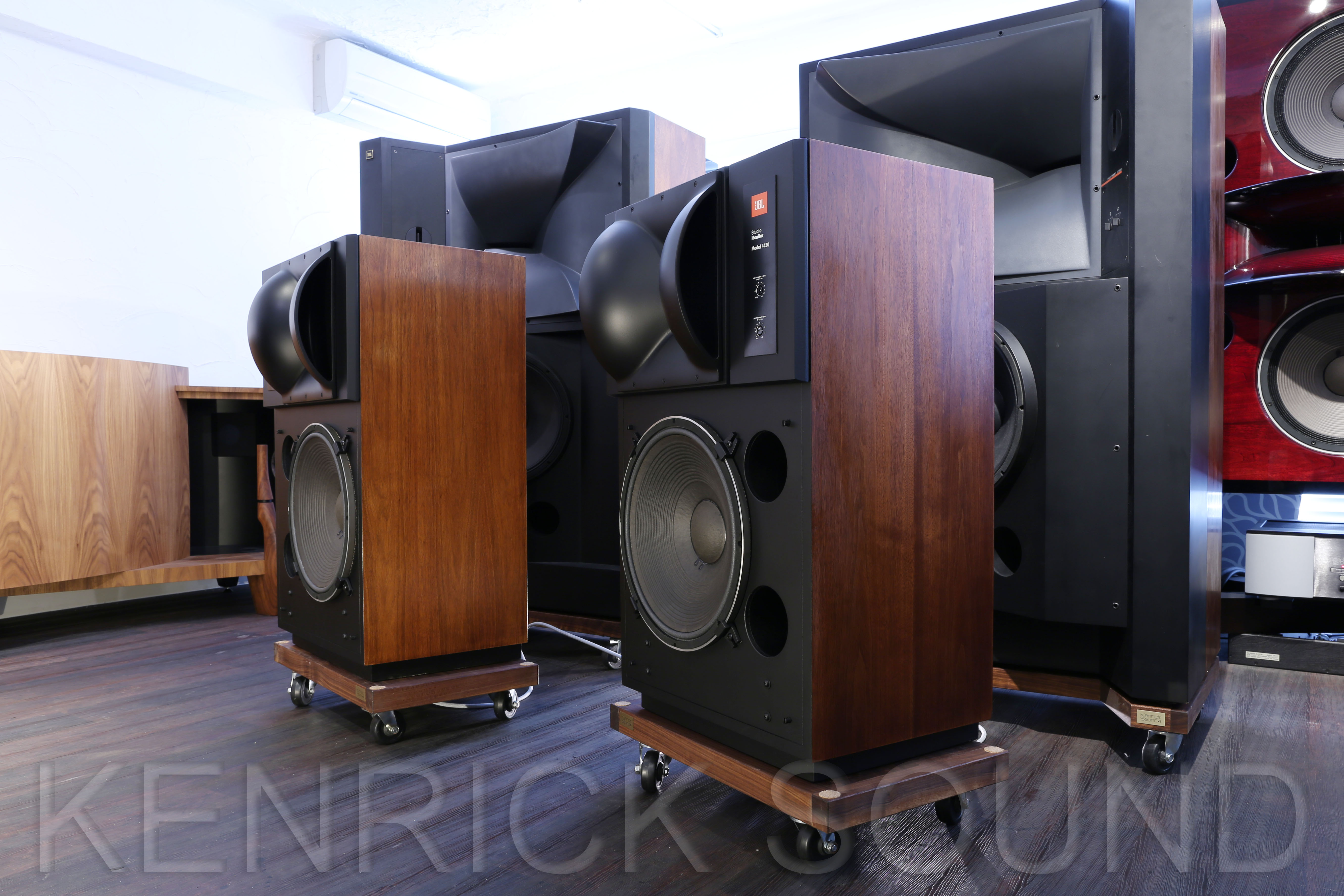 JBL 4430 バイラジアルホーン＋38cmウーファー大型モニター美品