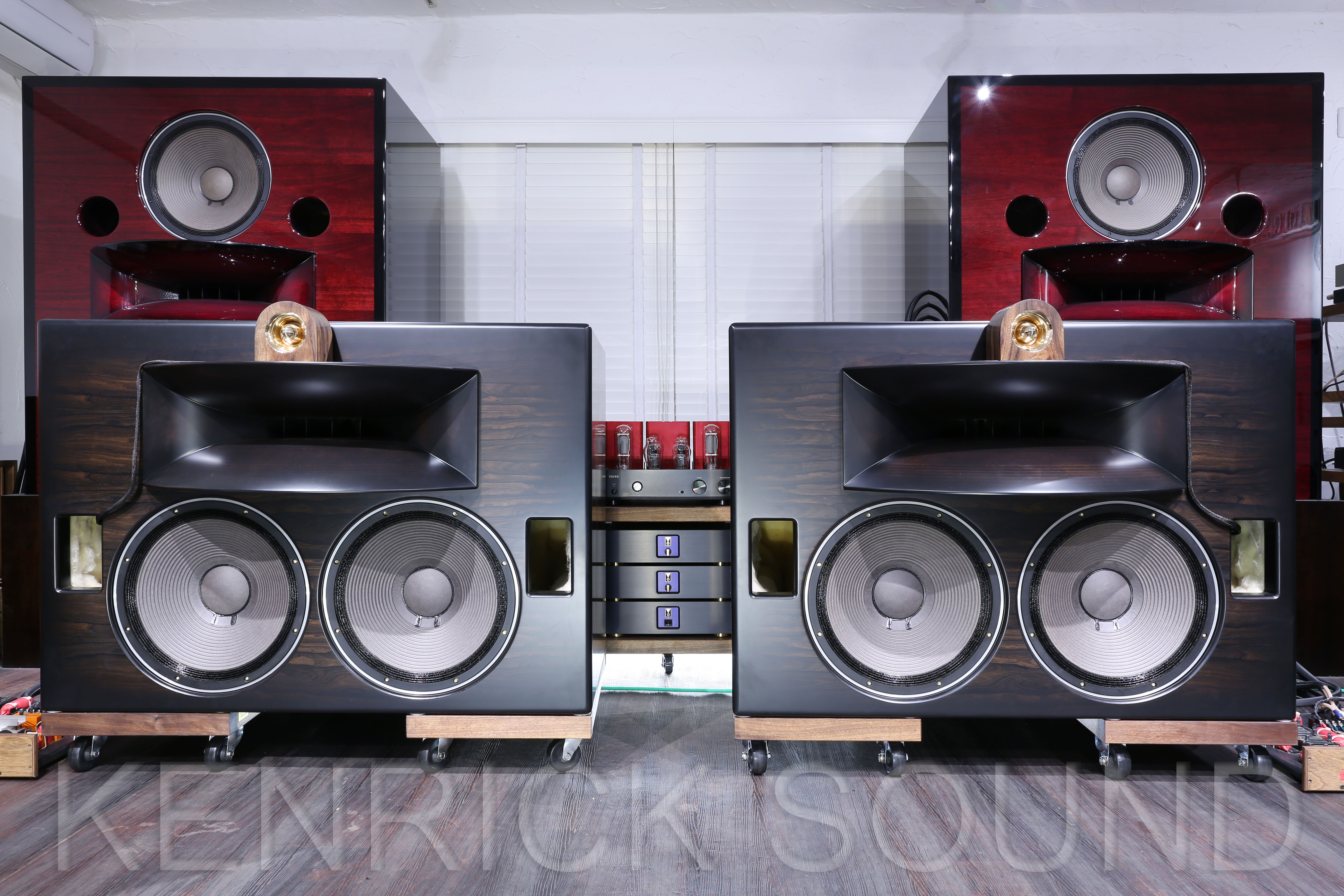 Rey Audio RM-4B レイオーディオ木下モニター シャム柿サンバースト