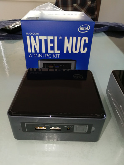 ミニPC（ベアボーン）の買い替え（INTEL NUC6CAYH) 【ハードウエア編