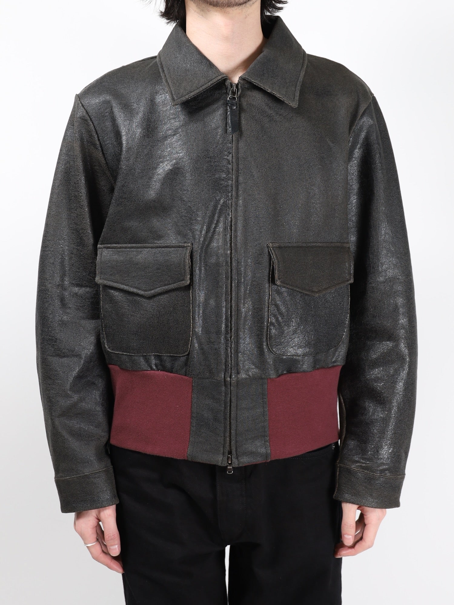 ANTHEM A CRACK TERRY BLOUSON – KIKUNOBU