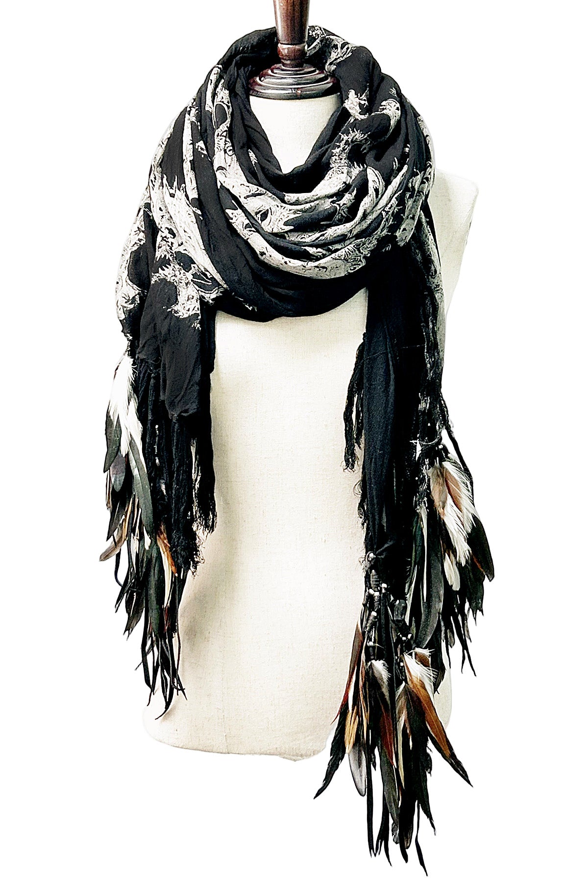 1402-ST03 Magnolia Long Stole 03 – KMRii OFFICIAL ONLINE STORE