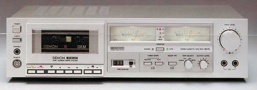 DENON DR-F2 カセットテープデッキ カセットデッキ テープデッキ DENON