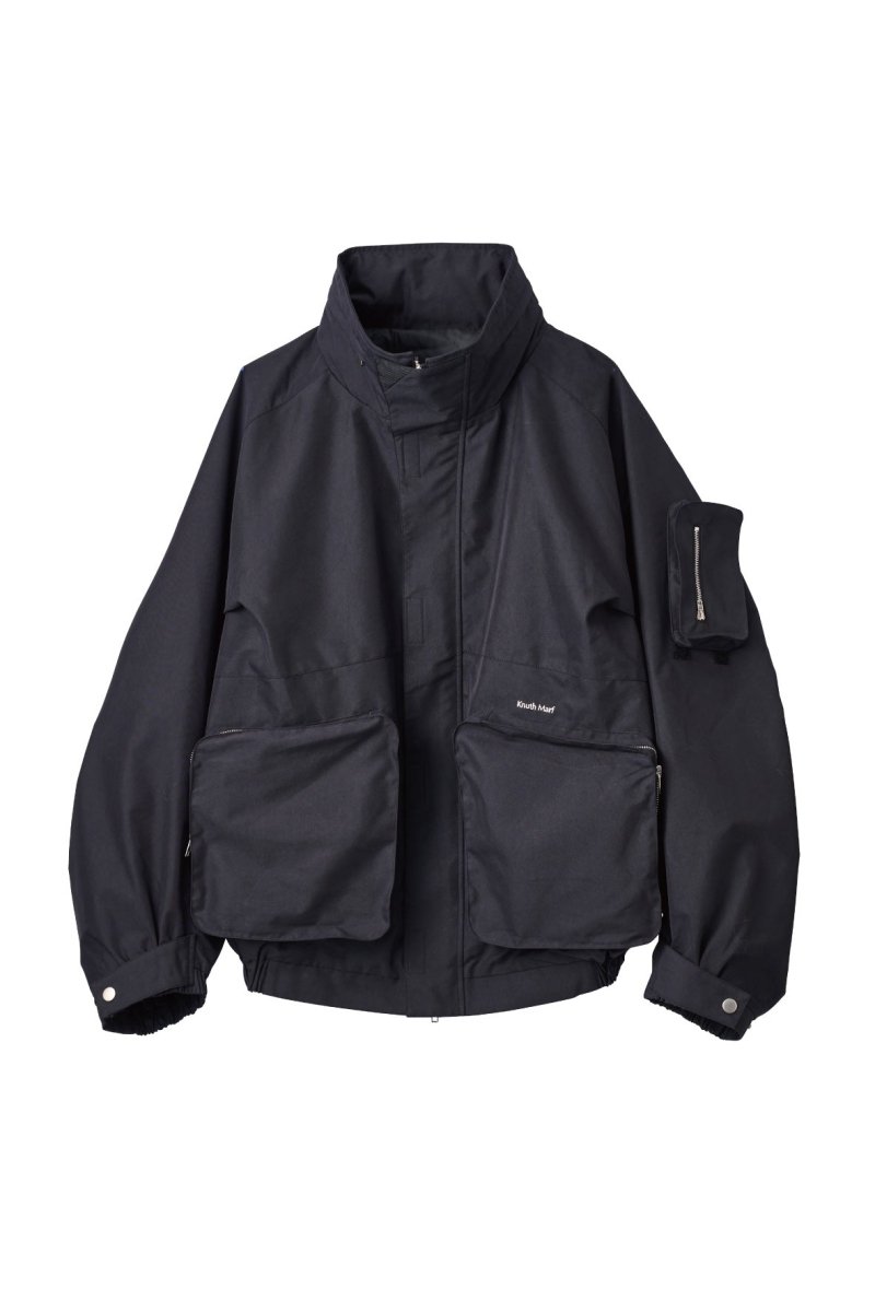 2way nylon blouson(unisex)/black | KNUTH MARF