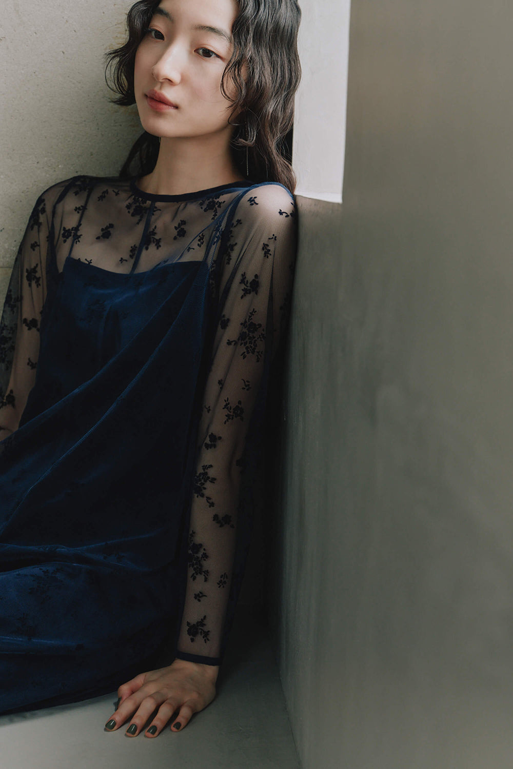 kaene公式オンラインストア フロッキーベロア2wayドレス / 100981 結婚