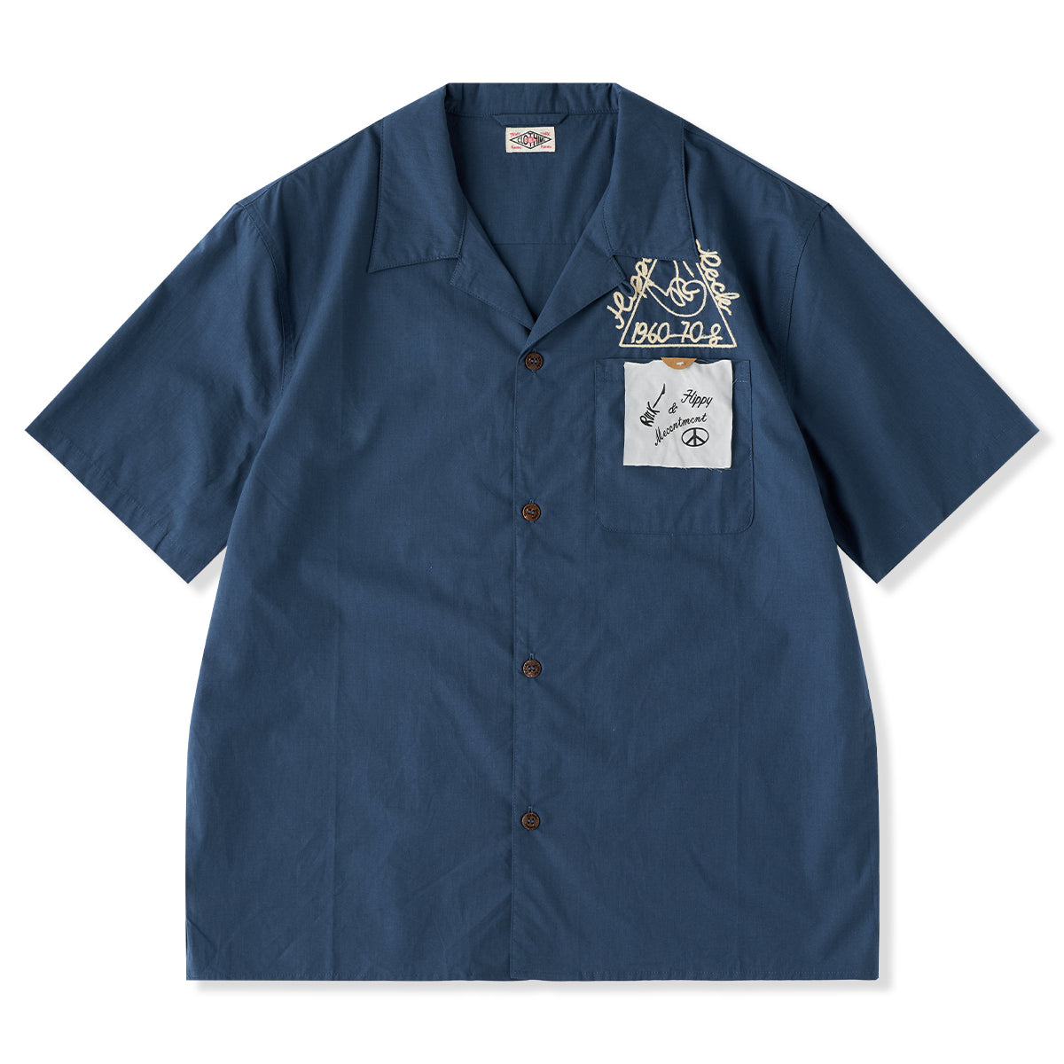 ワンポイント刺繍 ボウリングキューバシャツ – Karakubuy