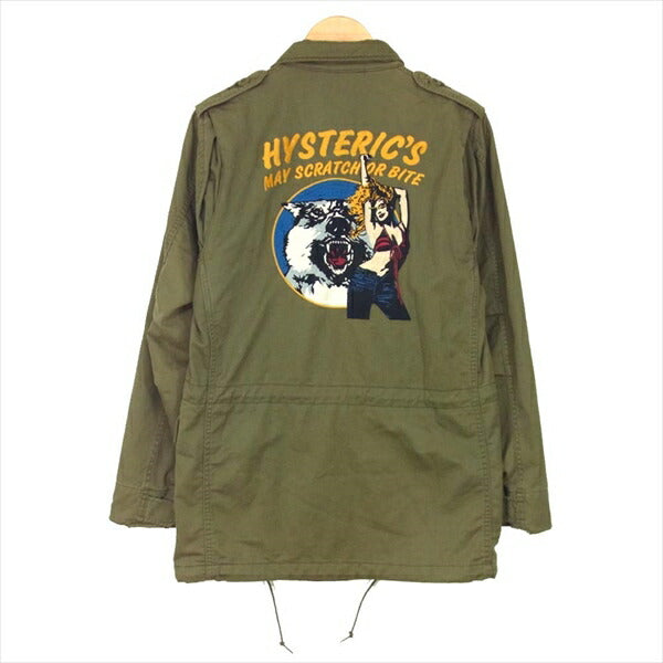 HYSTERIC GLAMOUR PSYCHO ミリタリー ジャケット L HYSTERIC GLAMOUR
