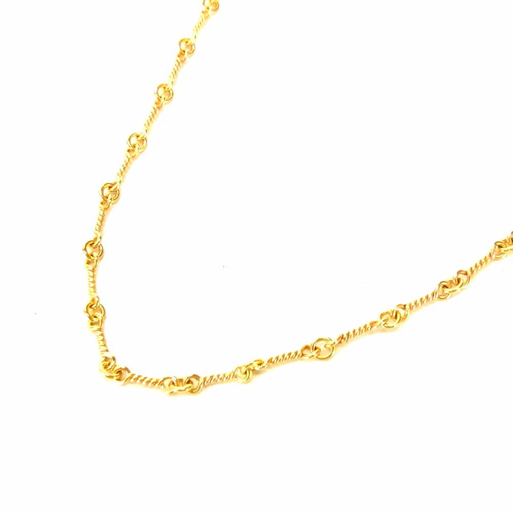 CHROME HEARTS クロムハーツ（原本有） 22K NECKCHAIN T18 ツイスト