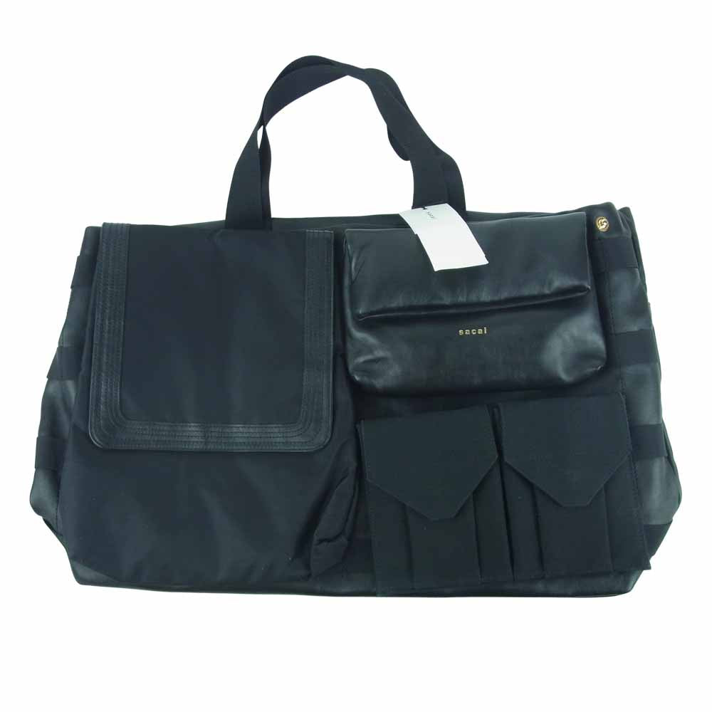 Sacai サカイ 21-0268S multi pocket Tote マルチ ポケット レザー