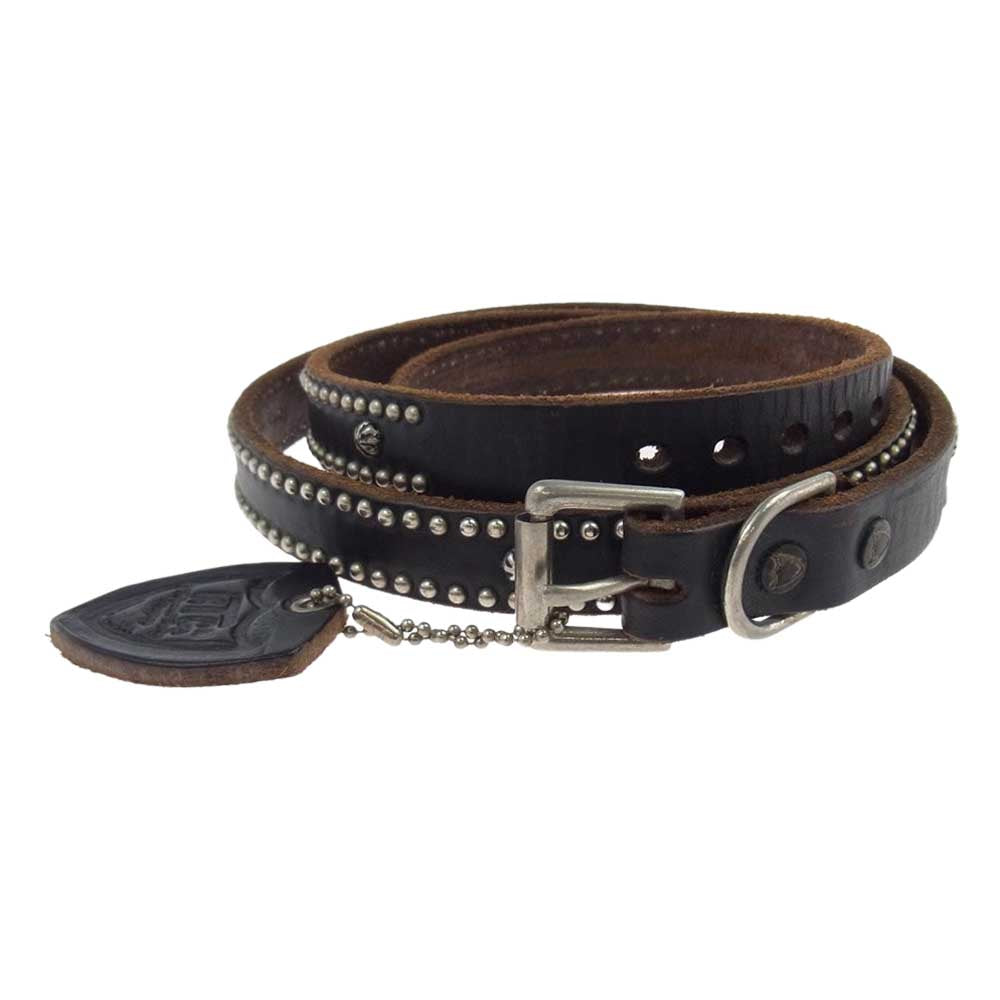 HTC エイチティーシー Narrow Studs Belt ナロースタッズ レザー
