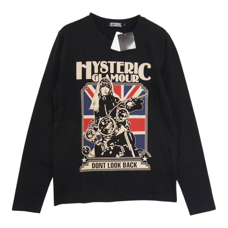 HYSTERIC GLAMOUR ロンT ブラック M hysteric glamor ロングTシャツ